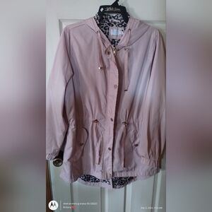 Time And Tru Rain Jacket Size 16/18